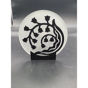 Partylite P0337 Moonlight Lily Candle Holder Retired New Open Box Lilies Valley‎